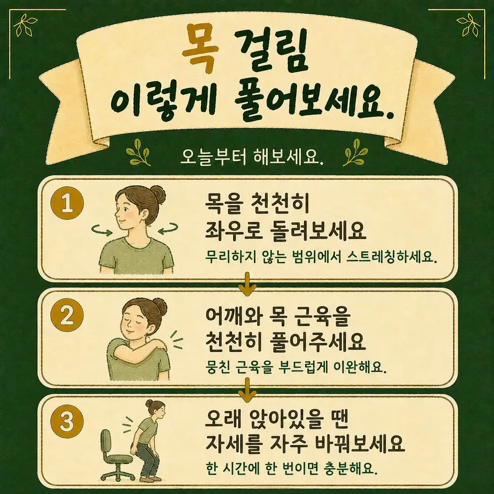 목 걸림 관리법 한방치료 - 인천 송도 더율한의원
