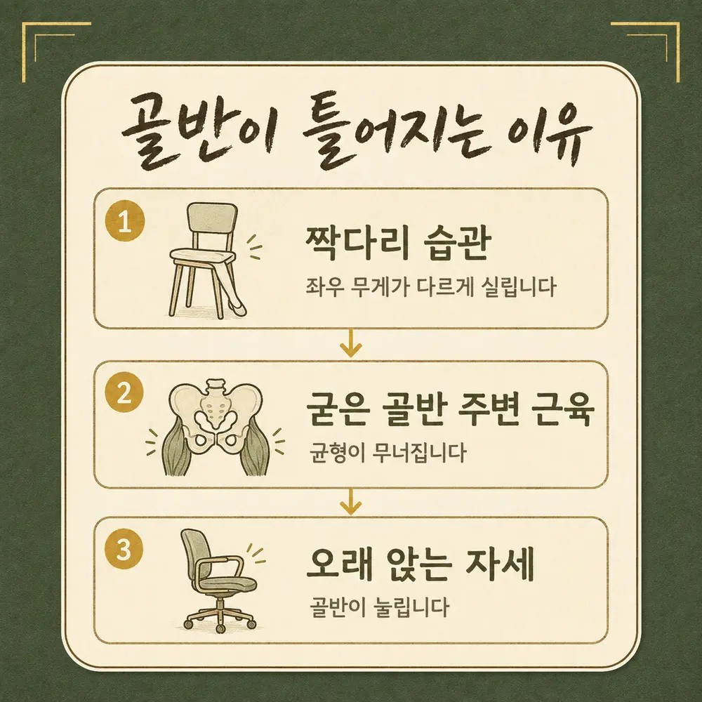 골반 틀어짐 한방치료 - 인천 송도 더율한의원