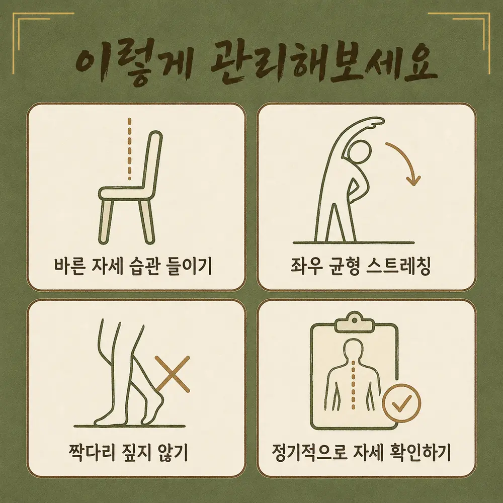 척추측만증 관리법 한방치료 - 인천 송도 더율한의원