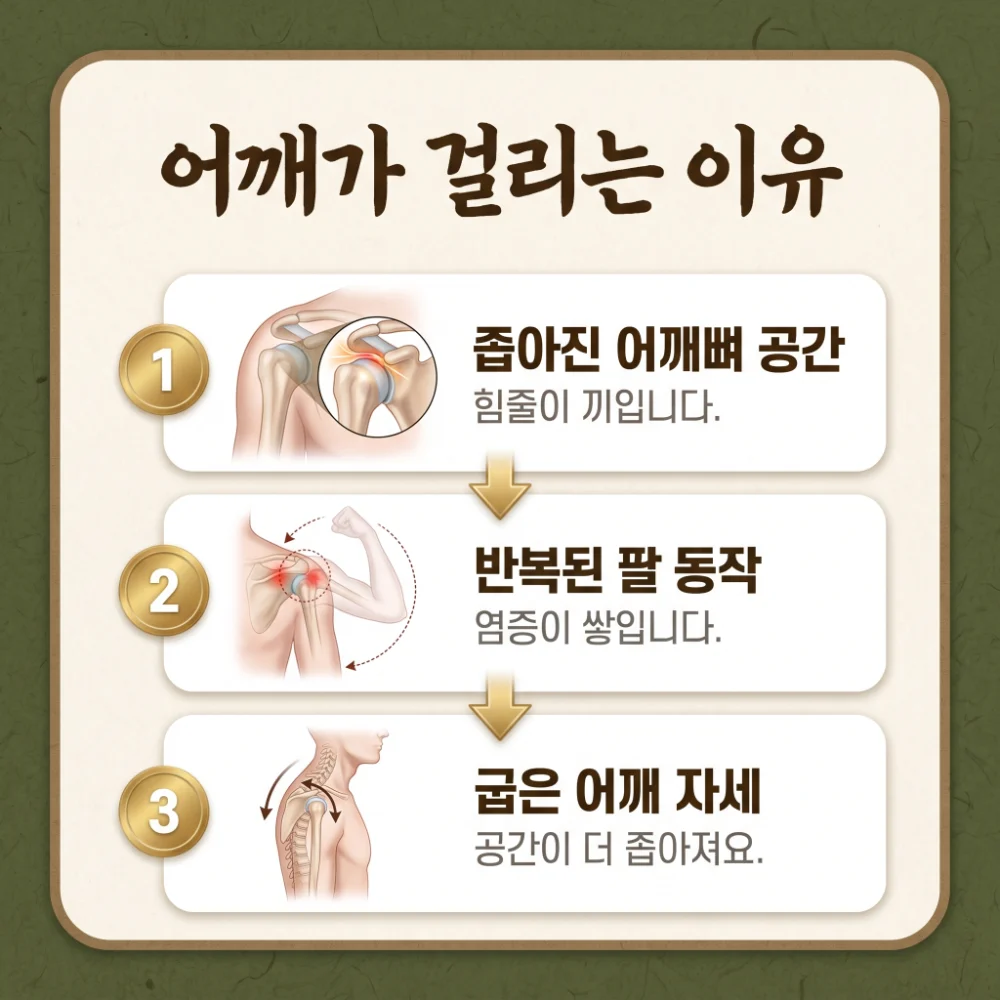어깨충돌증후군 한방치료 - 인천 송도 더율한의원