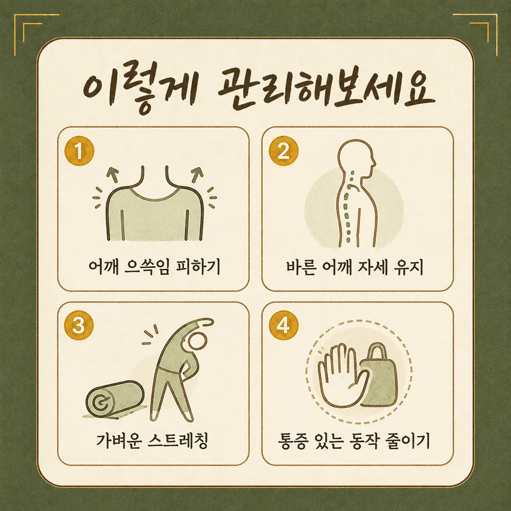 어깨충돌증후군 관리법 한방치료 - 인천 송도 더율한의원