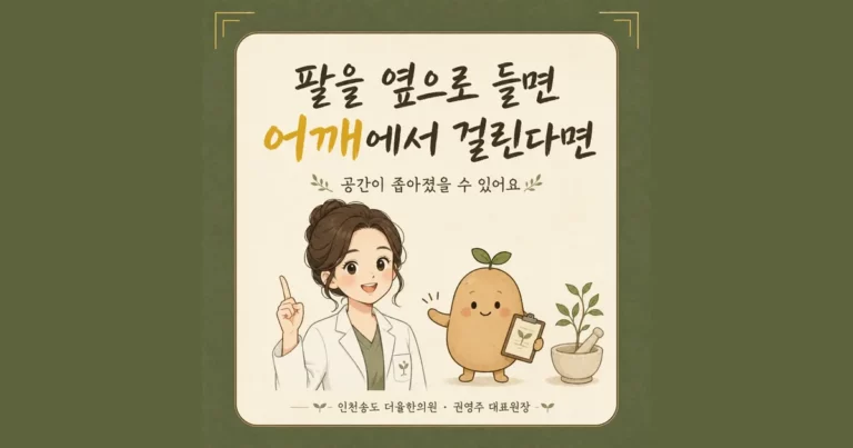 어깨충돌증후군 한방치료 - 인천 송도 더율한의원