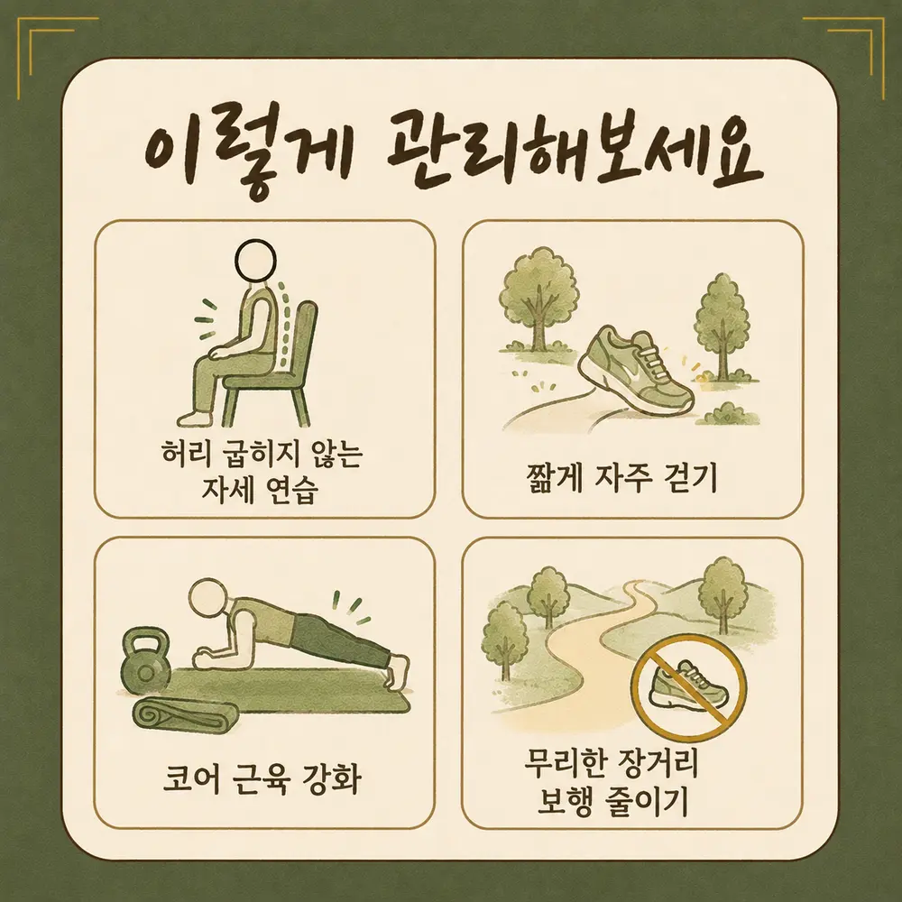척추관협착증 관리법 한방치료 - 인천 송도 더율한의원