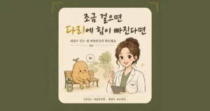 척추관협착증 보행 한방치료 - 인천 송도 더율한의원