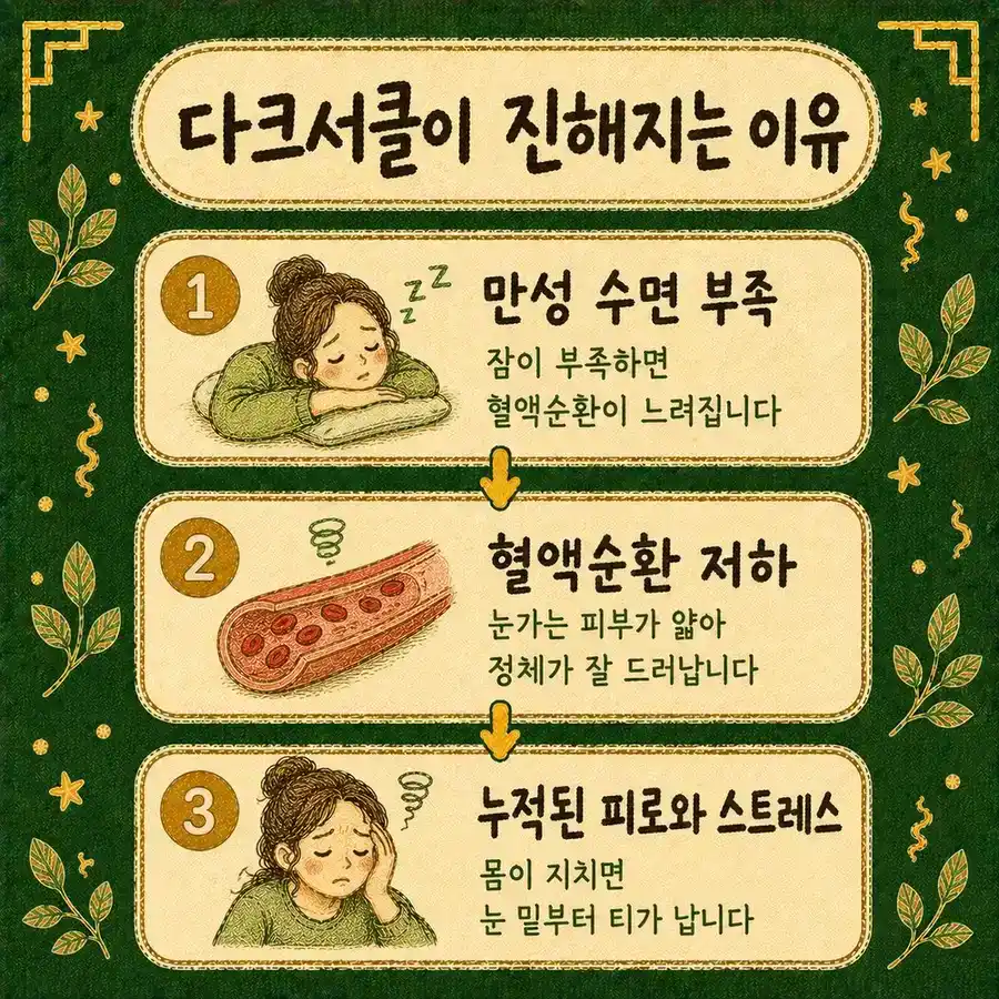 다크서클 한방치료 - 인천 송도 더율한의원