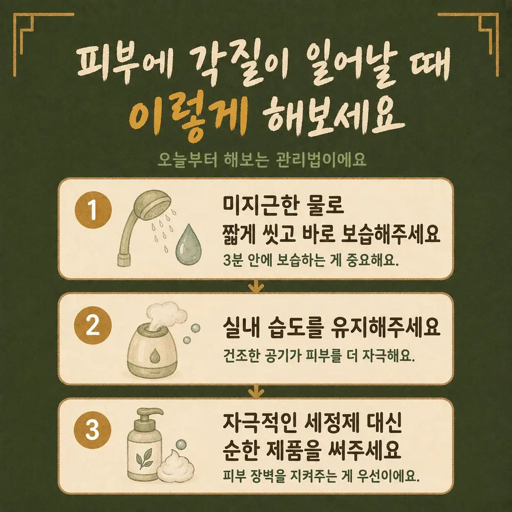 피부 건조와 각질 한방치료 - 인천 송도 더율한의원