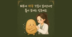 피부 건조와 각질 한방치료 - 인천 송도 더율한의원