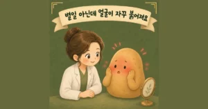 안면홍조 한방치료 - 인천 송도 더율한의원