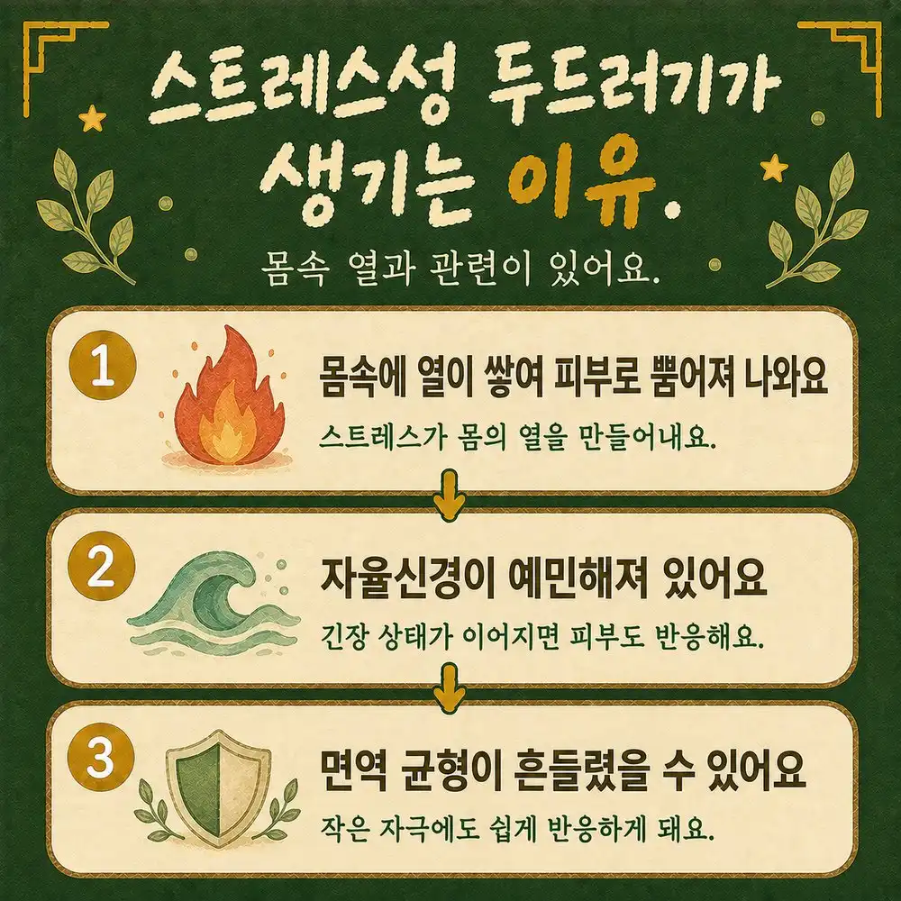 스트레스 두드러기 상담 - 인천 송도 더율한의원