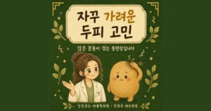 두피 가려움 한방치료 - 인천 송도 더율한의원