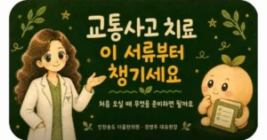 교통사고 진료 접수 절차 안내 - 인천 송도 더율한의원