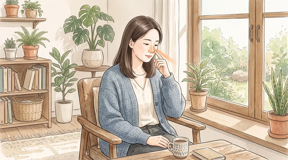 인천 송도 더율한의원 비중격만곡 동반 비염 한방 치료 — 한쪽만 막히는 코