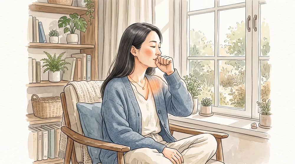 인천 송도 더율한의원 마른기침 한방 치료 — 가래 없는 기침