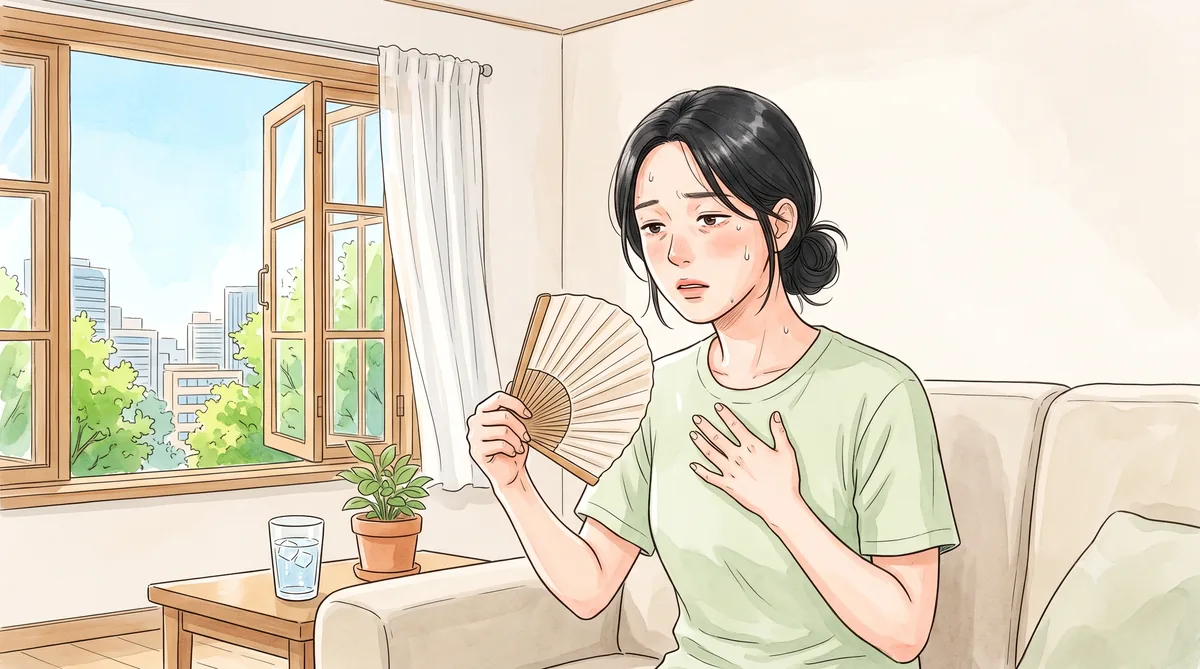 더위를 못 참고 두근거리는 갑상선기능항진증 — 인천 송도 더율한의원
