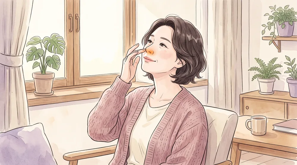 인천 송도 더율한의원 비용종 한방 치료 — 코 물혹과 후각 소실