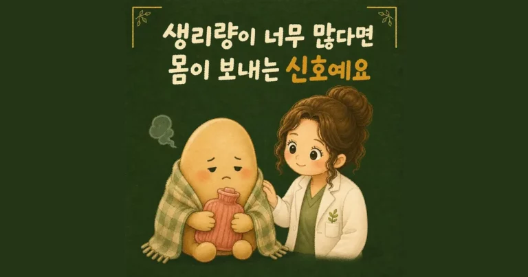 생리량 과다 상담 - 인천 송도 더율한의원