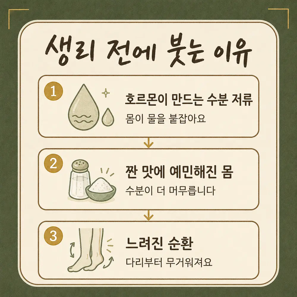 생리 전 부종 한방치료 - 인천 송도 더율한의원
