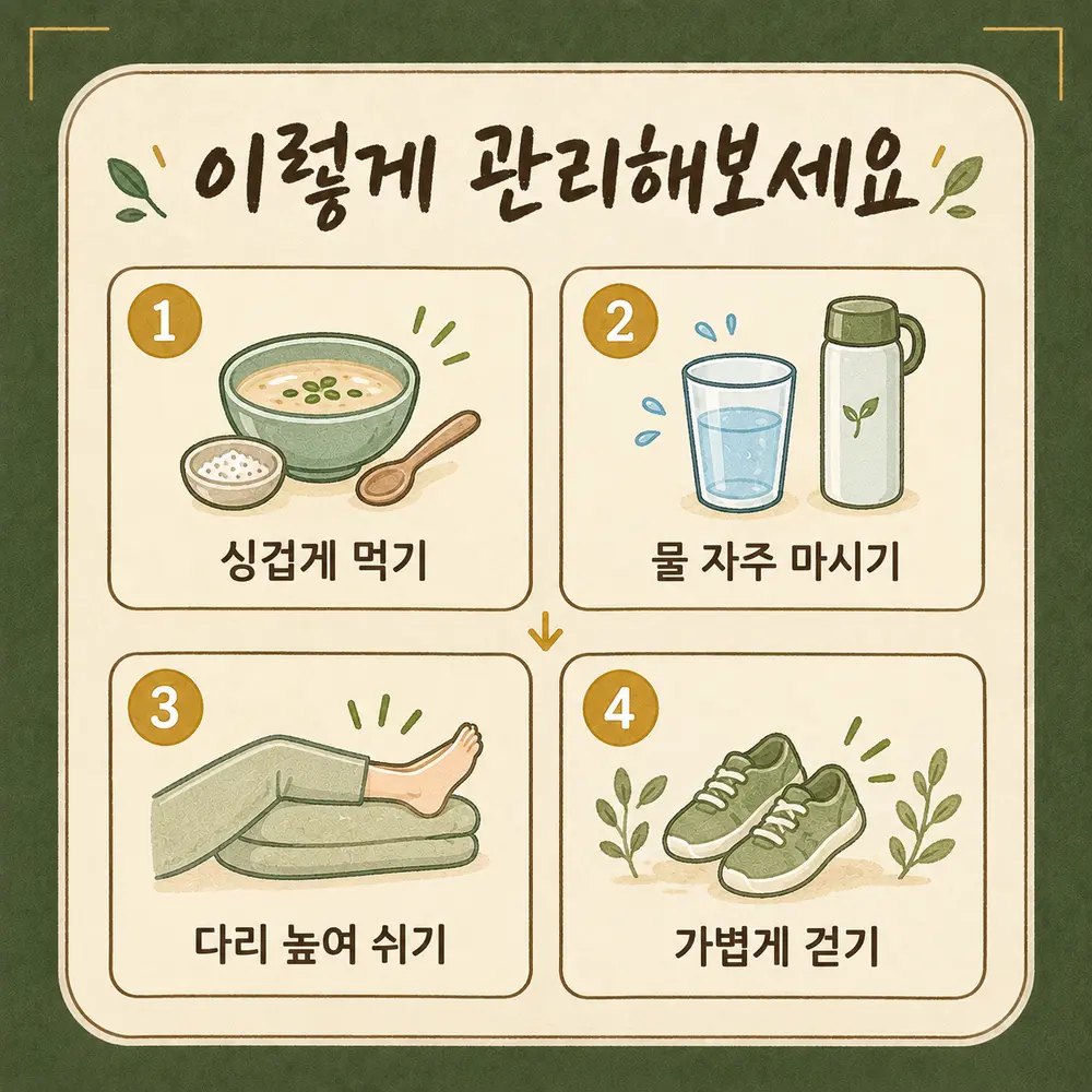 생리 전 부종 관리법 한방치료 - 인천 송도 더율한의원