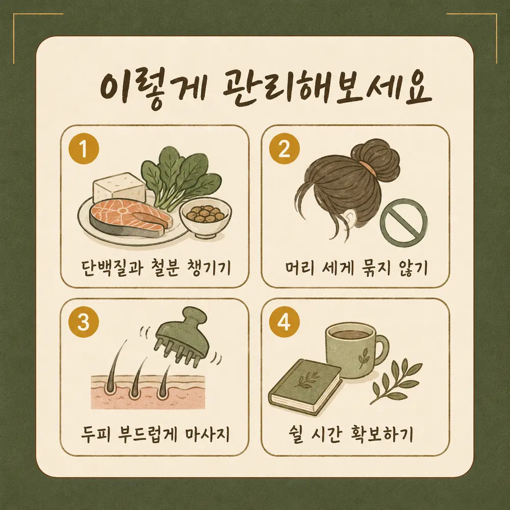 산후 탈모 관리법 한방치료 - 인천 송도 더율한의원