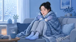 인천 송도 더율한의원 손발이 차가운 이유 — 한의학에서 본 수족냉증