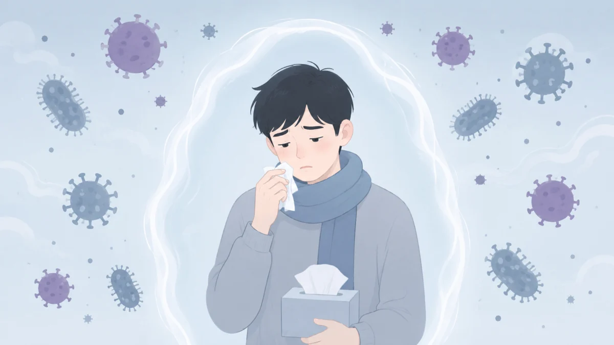 면역력이 떨어졌다는 신호 — 자주 아프고 오래 낫지 않을 때