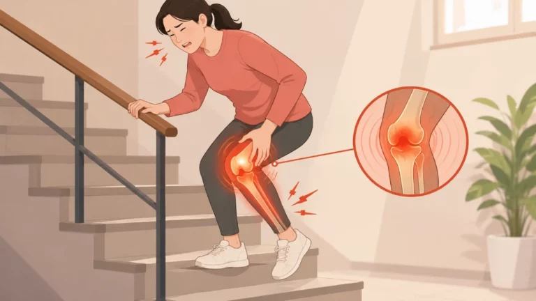 인천 송도 더율한의원 계단에서 무릎이 아프다면 — 슬개골 통증의 원인