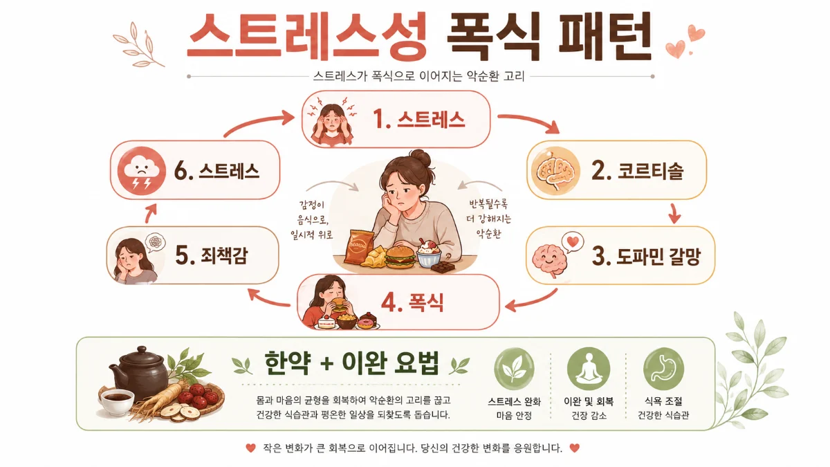 감정 식욕 인포그래픽