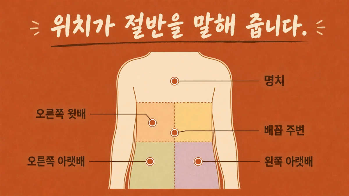 인천 송도 더율한의원 - 복통 원인
