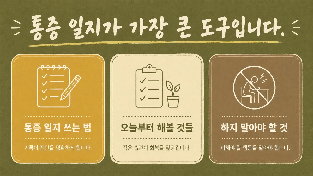 인천 송도 더율한의원 - 복통 생활관리
