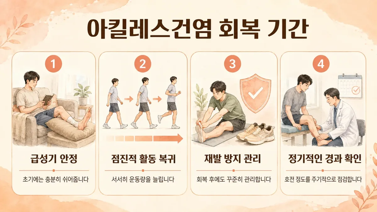 인천 송도 더율한의원 - 아킬레스건염 회복