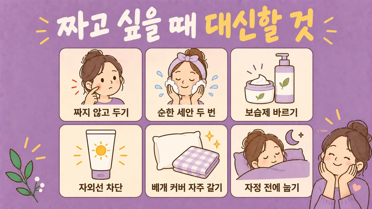 인천 송도 더율한의원 - 여드름 흉터 생활관리