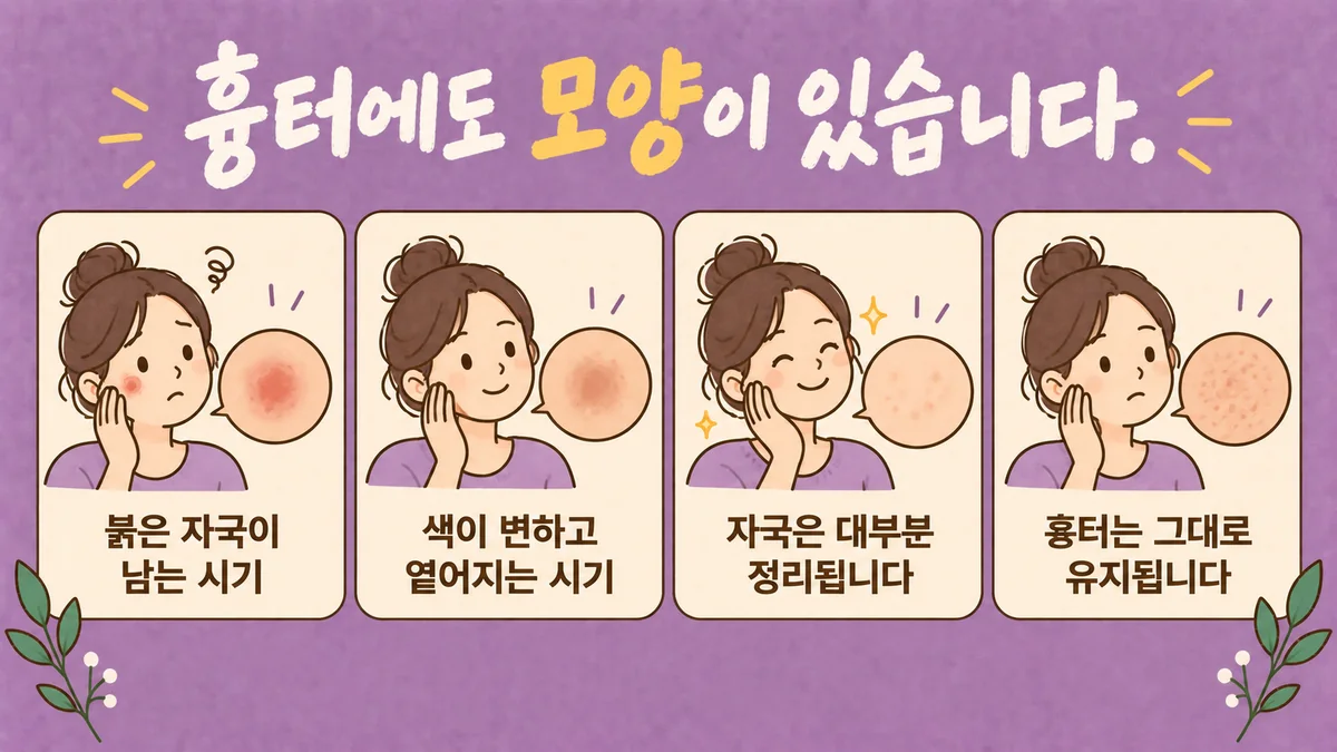 인천 송도 더율한의원 - 여드름 흉터 증상