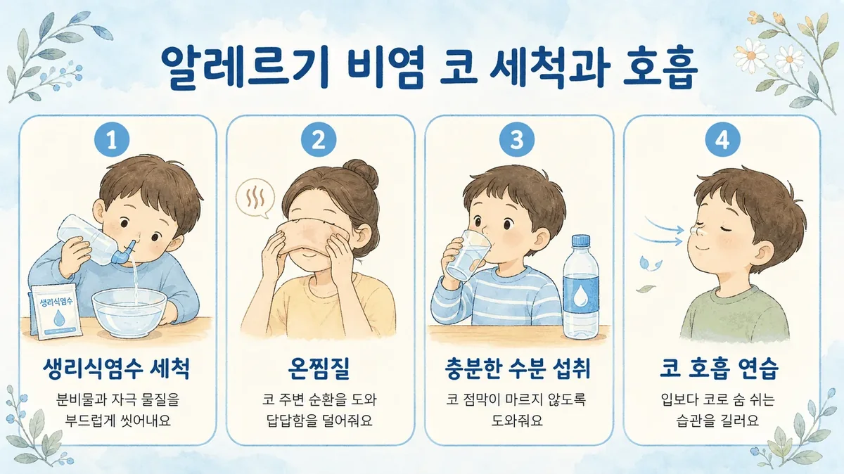 인천 송도 더율한의원 - 알레르기 비염 코 관리