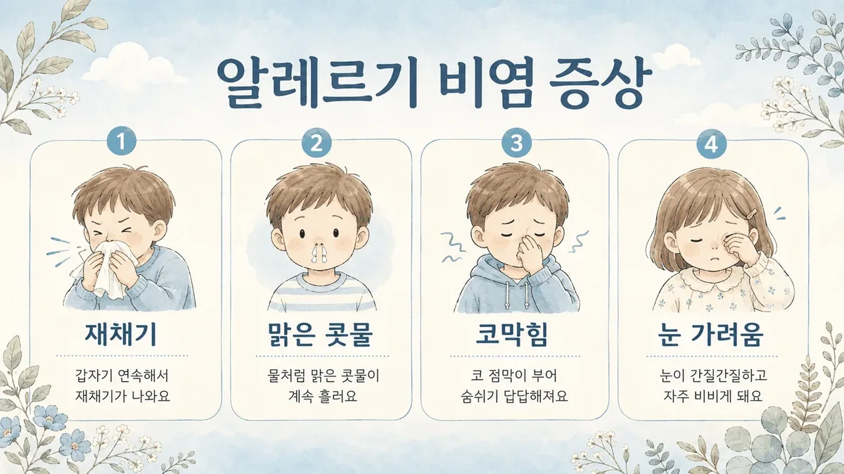 인천 송도 더율한의원 - 알레르기 비염 증상