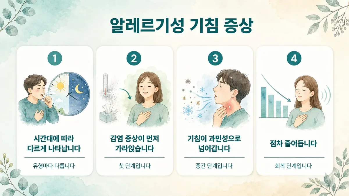 인천 송도 더율한의원 - 알레르기성 기침 증상