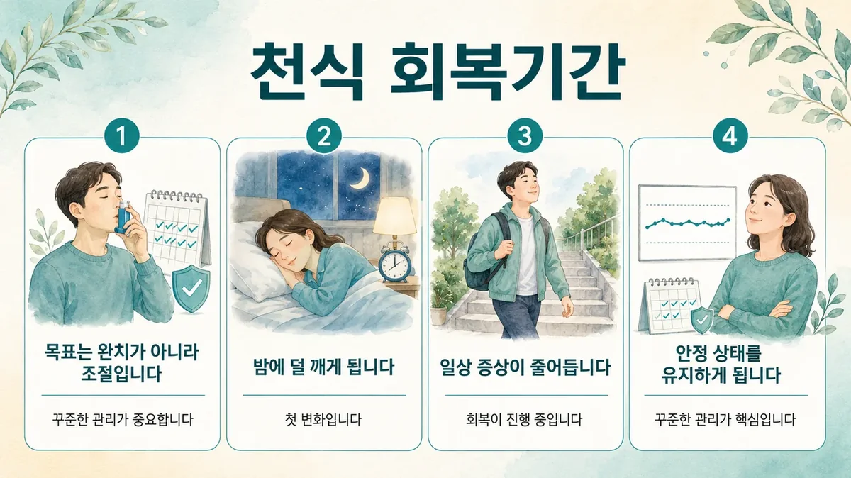 인천 송도 더율한의원 - 천식 회복