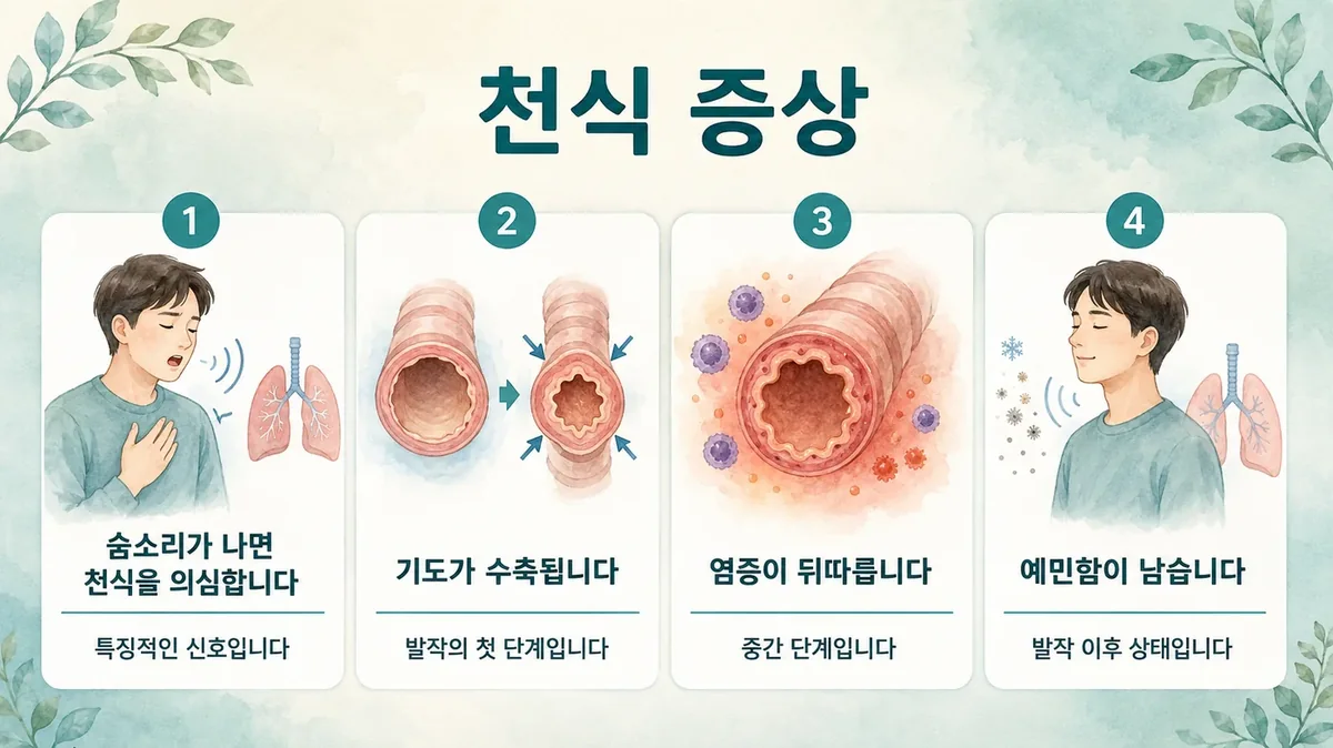 인천 송도 더율한의원 - 천식 증상