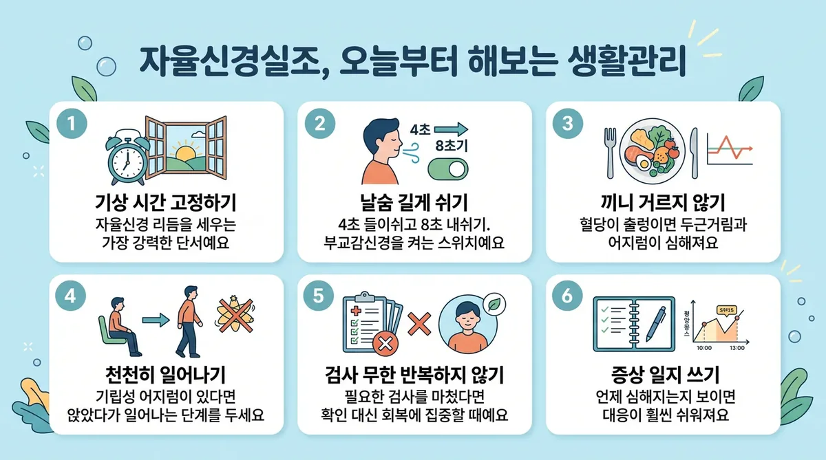인천 송도 더율한의원 - 자율신경실조 생활관리