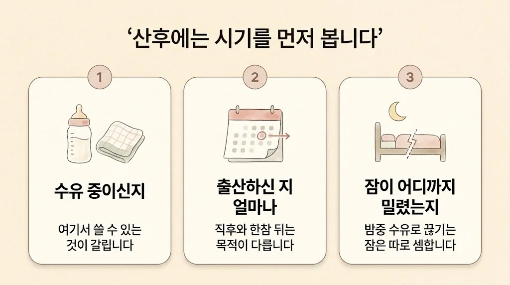 배곧한의원 공진단 보는 기준 - 수유 여부·출산 뒤 지난 기간·밀린 잠