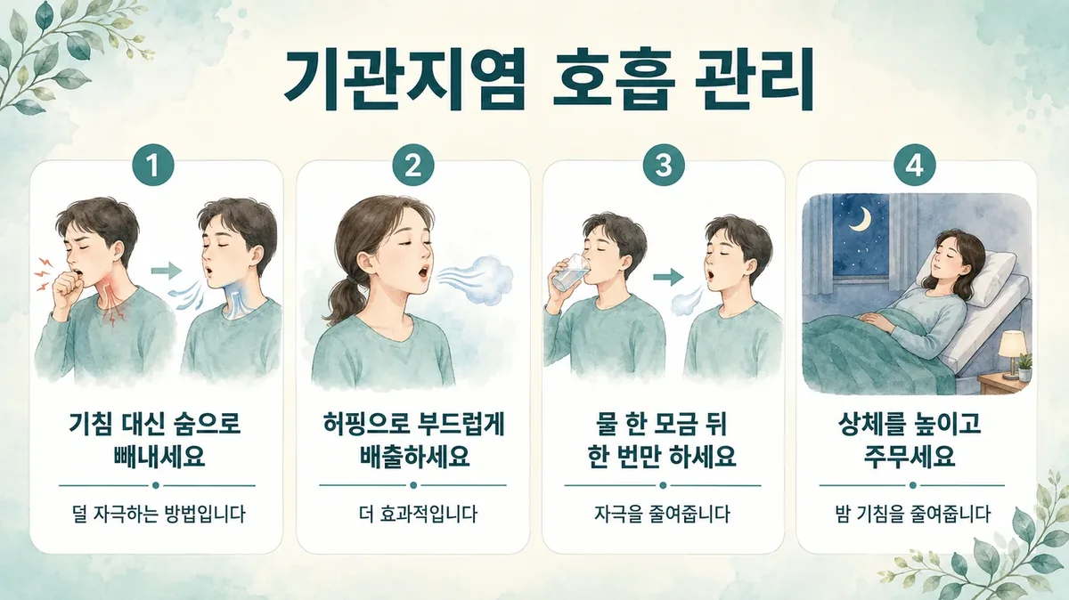 인천 송도 더율한의원 - 기관지염 호흡