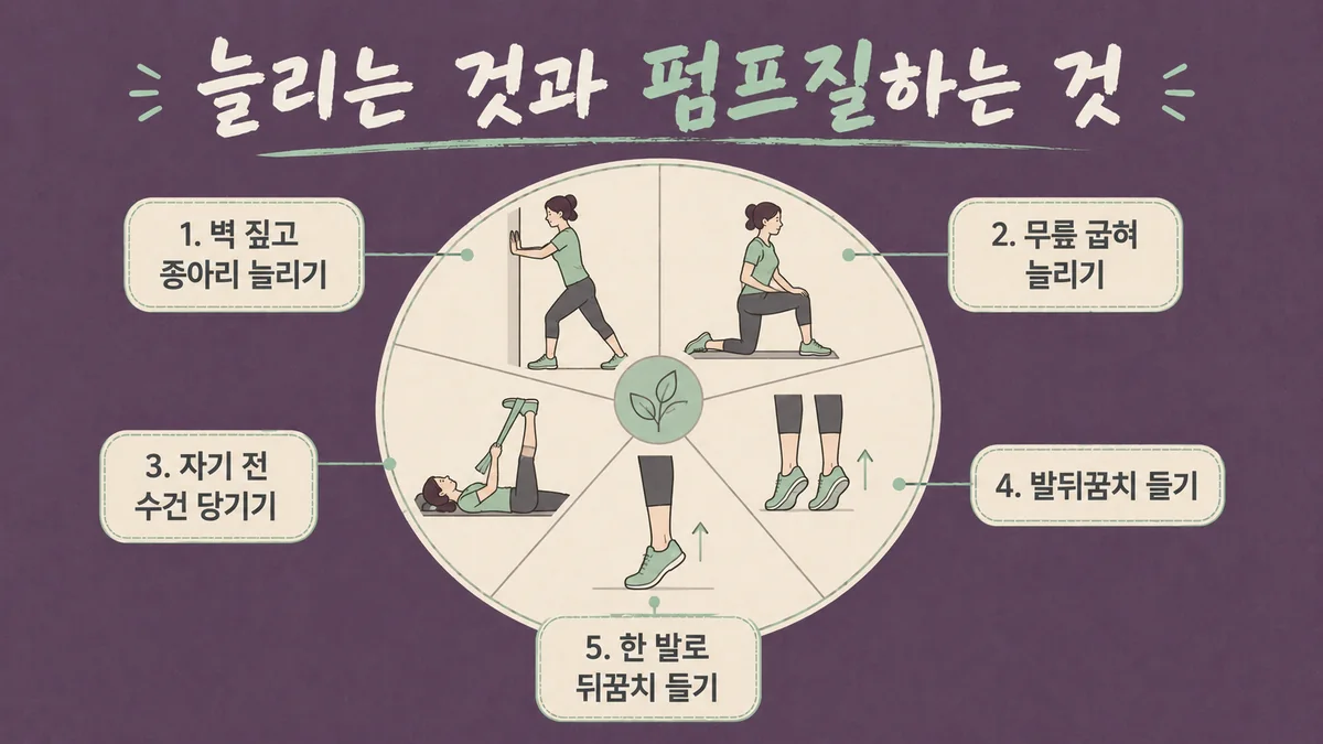 인천 송도 더율한의원 - 종아리 통증 원인