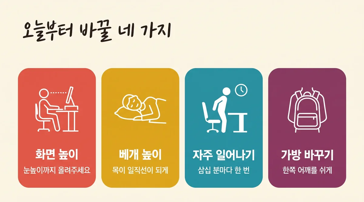 인천 송도 더율한의원 - 목디스크 생활관리