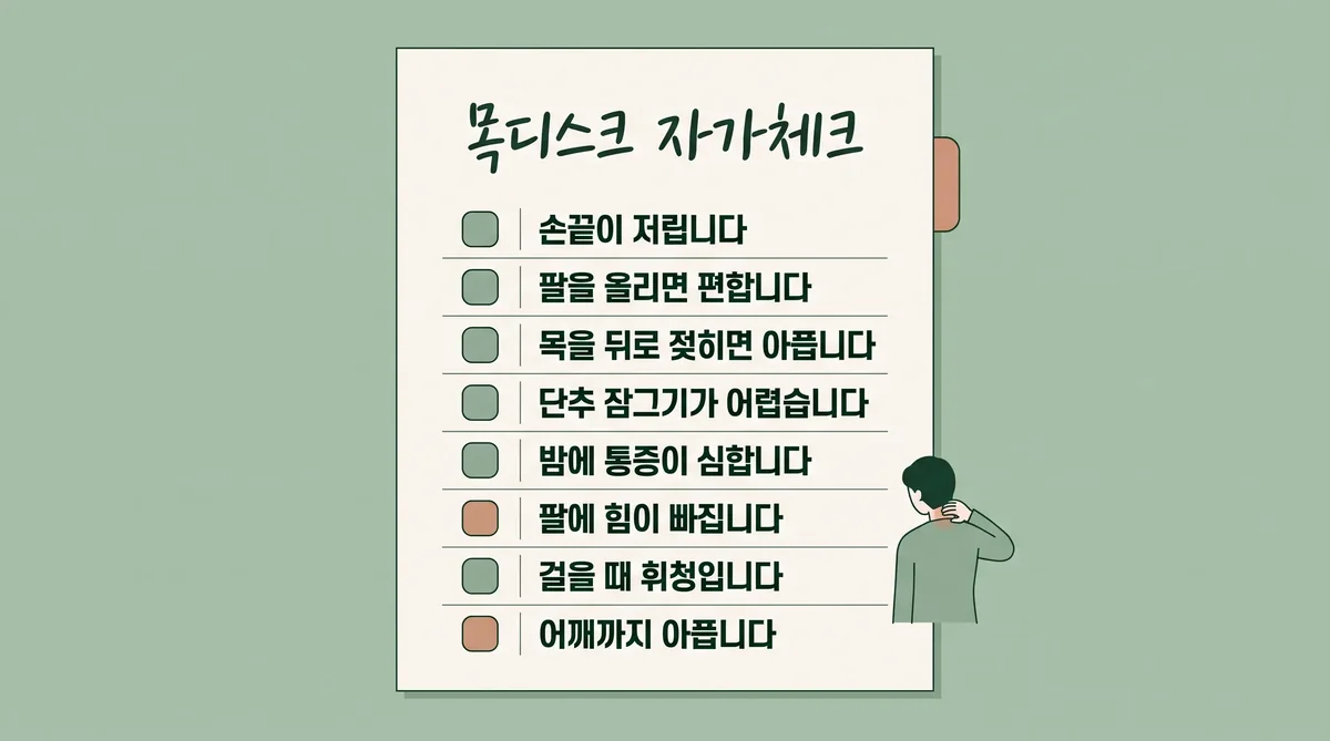 인천 송도 더율한의원 - 목디스크 자가진단