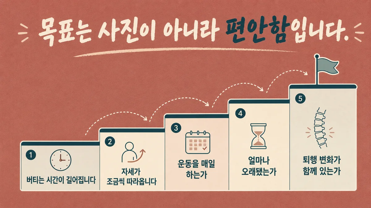 인천 송도 더율한의원 - 거북목·일자목 생활관리