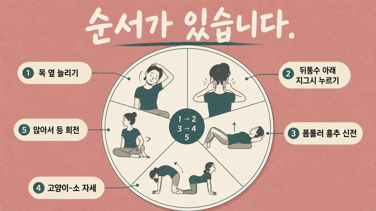 인천 송도 더율한의원 - 거북목·일자목 운동