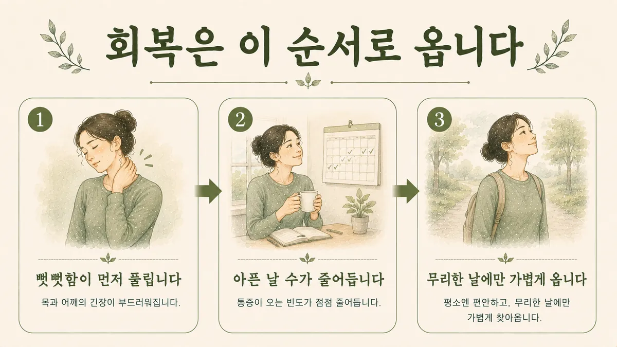 인천 송도 더율한의원 - 경추성 두통 회복기간