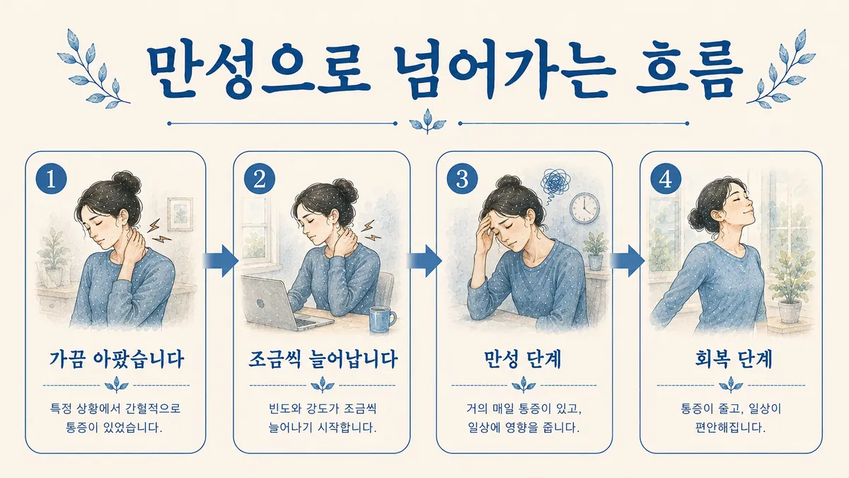 인천 송도 더율한의원 - 만성 매일 두통 증상