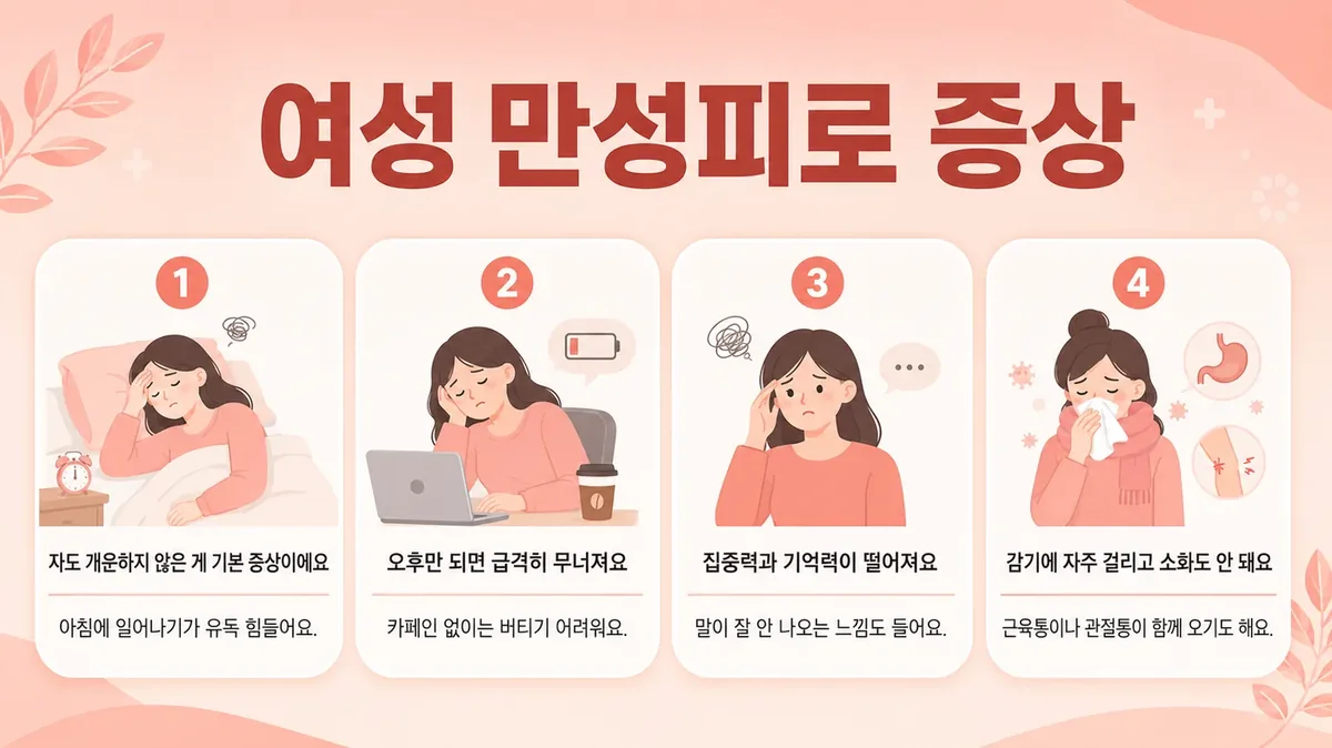 인천 송도 더율한의원 - 만성피로 증상