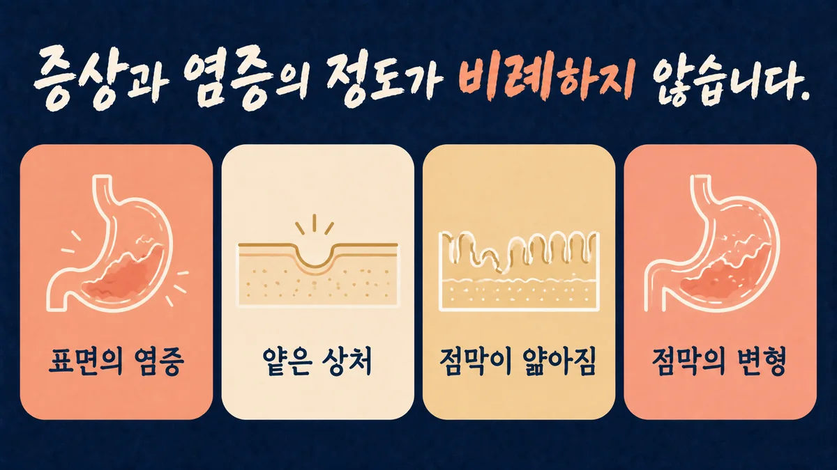 인천 송도 더율한의원 - 만성 위염 증상