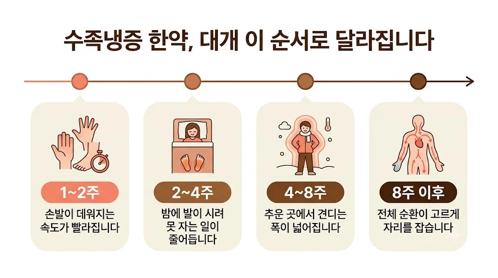 인천 송도 더율한의원 - 수족냉증 한약 효능